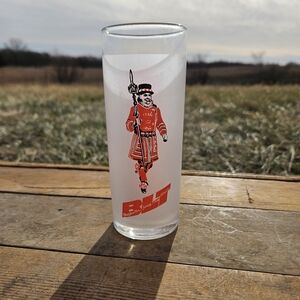 Beefeater Gin High Ball Glasses Frosted 12 Oz.